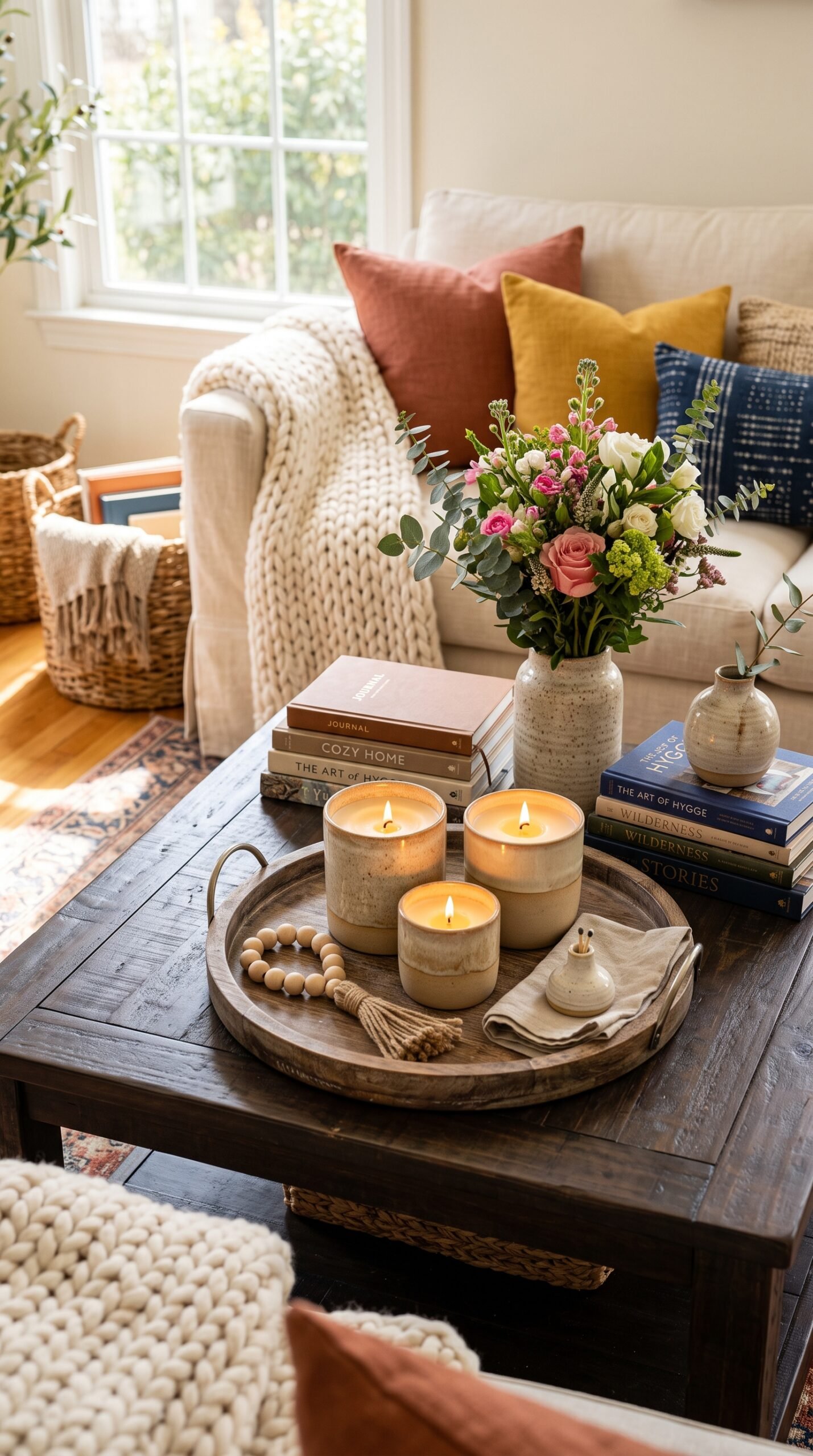 Ceramic Scented Candle Set