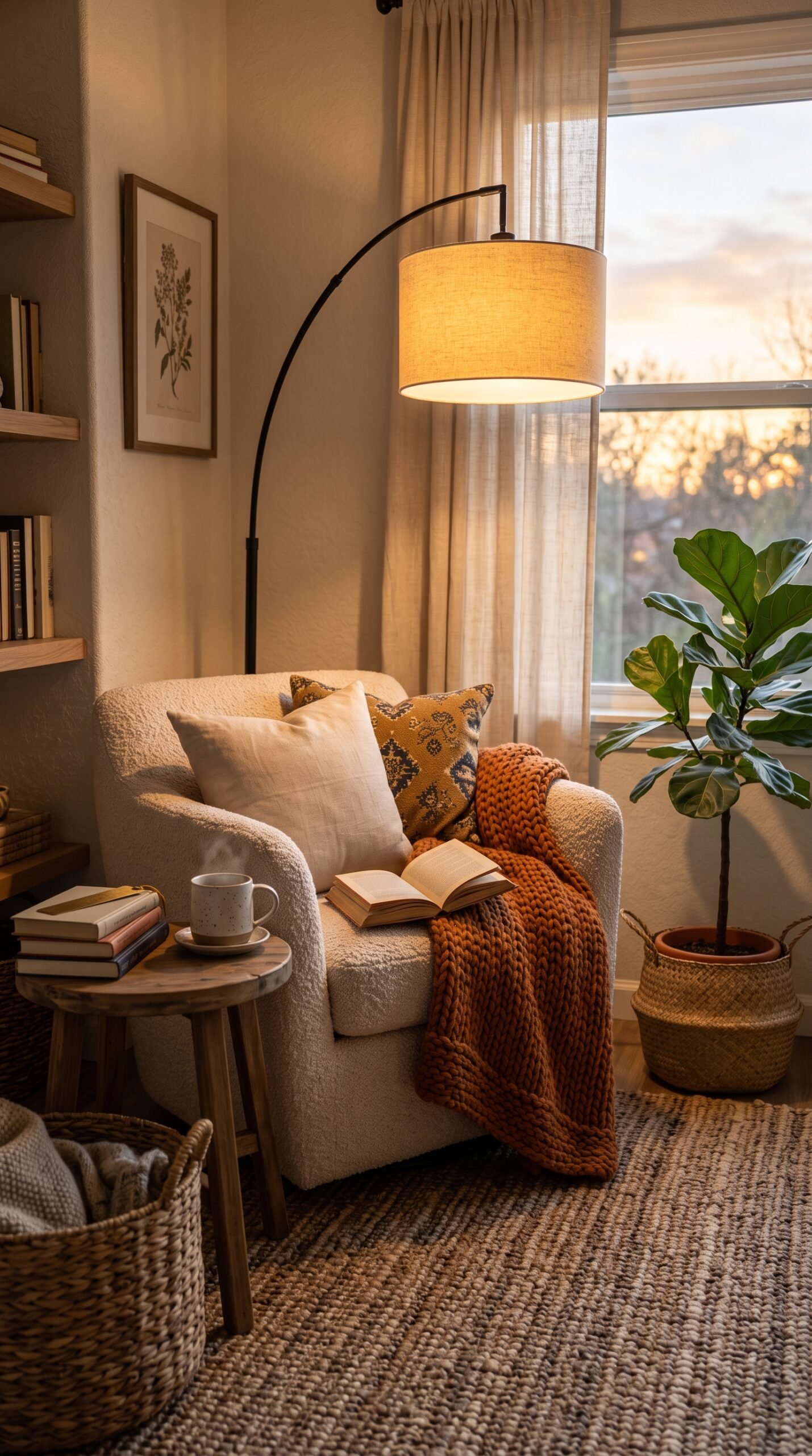 Cozy Reading Floor Lamp