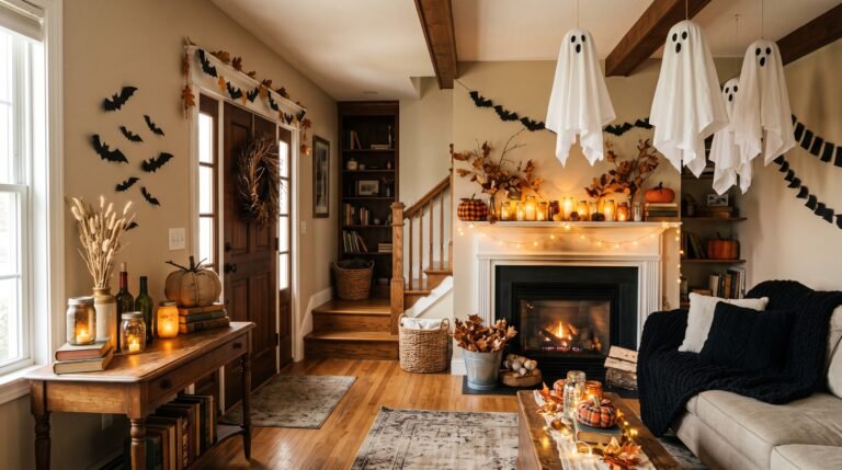 How to Pull Off Halloween Decor Without Buying a Single Thing