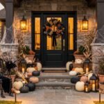 Halloween Front Porch Ideas the Pros Actually Pull From