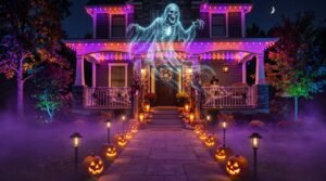 Read more about the article Best Outdoor Halloween Lighting Ideas Trending This Year: 12 Spooky Setups