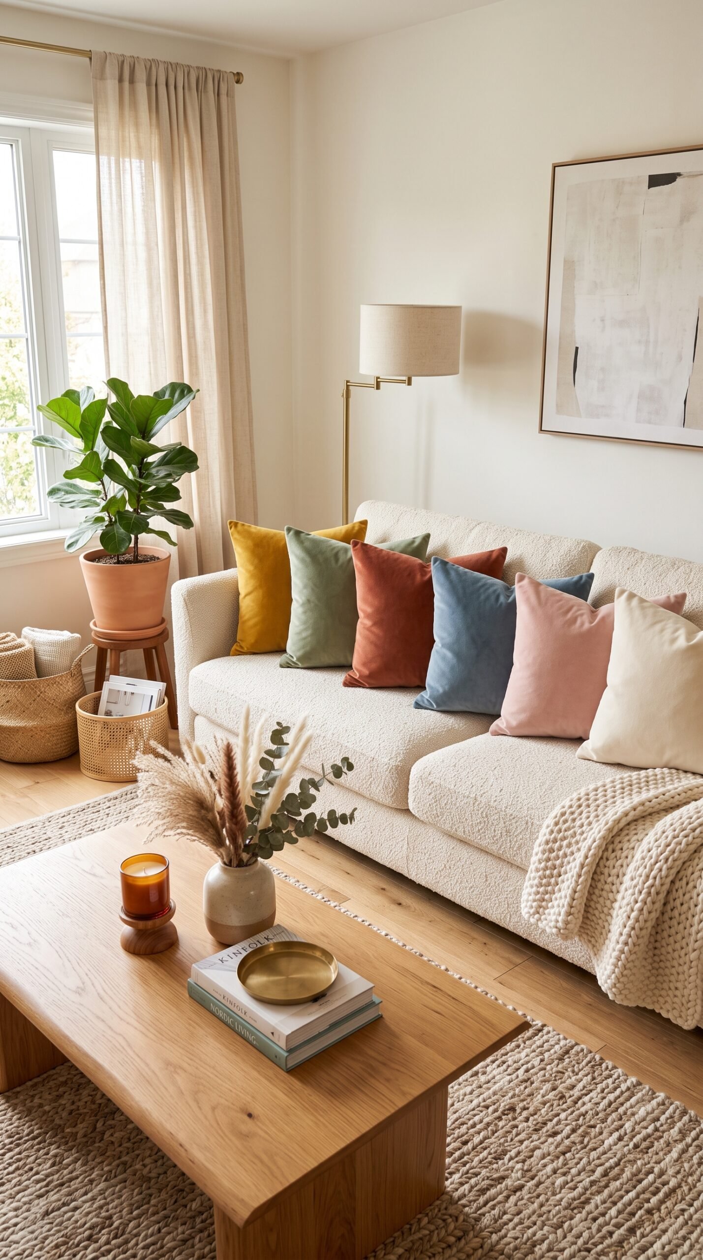 Velvet Throw Pillow Covers Set